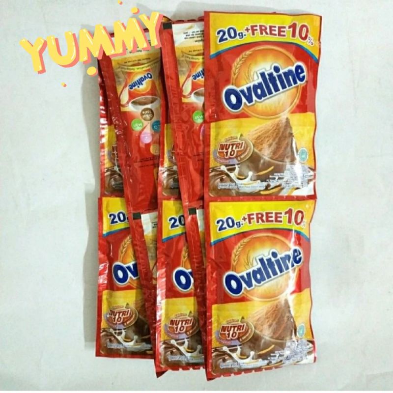 

ovaltine minuman sachet | bubuk cokelat ovaltin isi 10