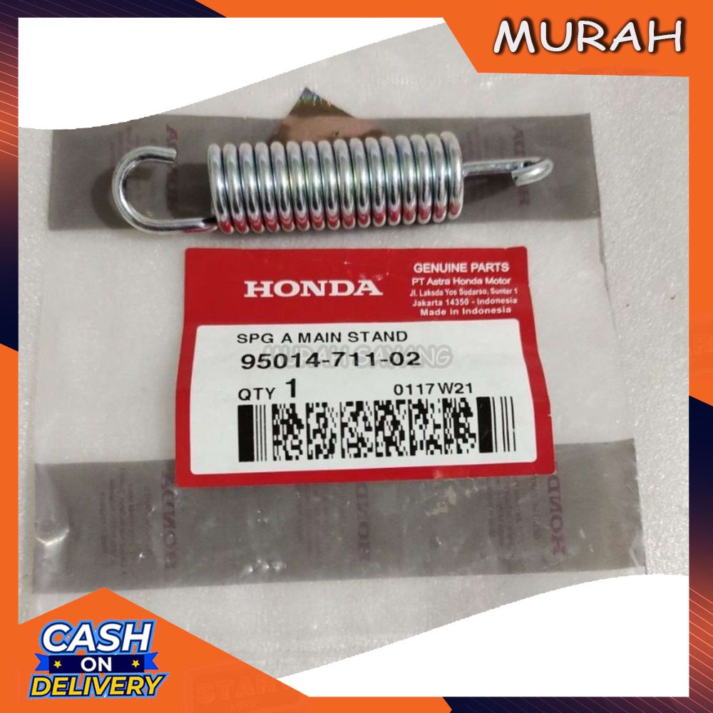 Per Ver Standar Jagang Tengah A main Stand Supra 125 Fi New Supra X 125 Original 95014-711-02 - Mph0