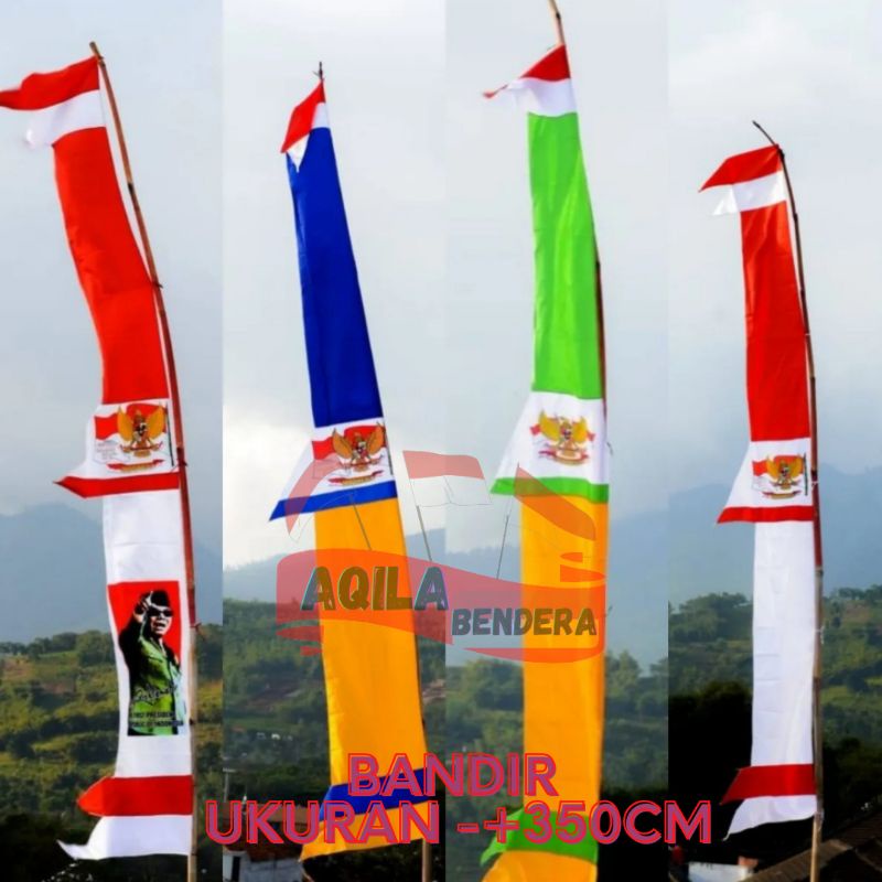 Umbul umbul Jumbo Umbul Umbul warna Warni