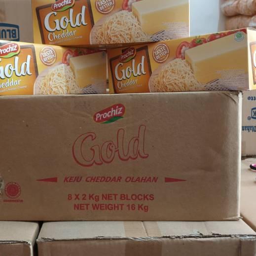 

♤ Keju Prochiz Gold Cheddar 2kg Termurah ➻