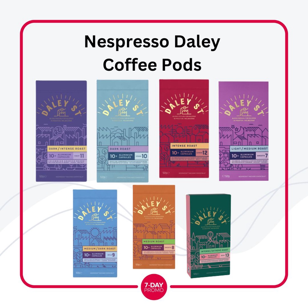 Nespresso Daley Coffee Capsules Kapsul Only