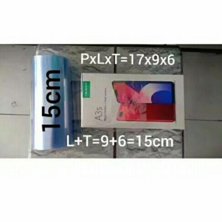 

12.12 Fasion sale Plastik wrapping polos / plastik reping / plastik shrink / plastik dus Hp /film/ rapping packing Hp grosir