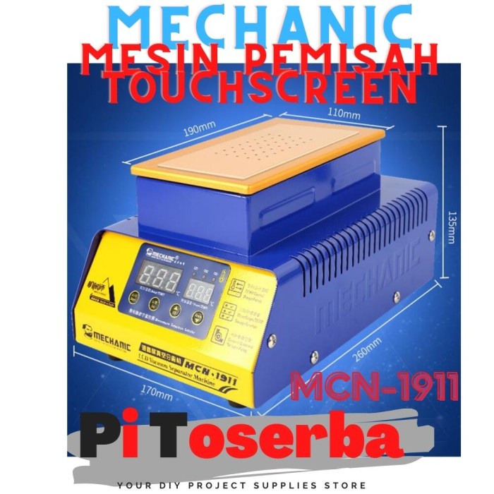 MECHANIC MCN-1911 Mesin Pemisah Touchscreen HP Vacuum Separator