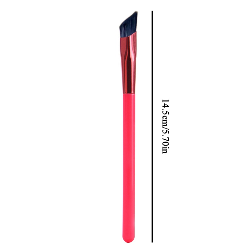 1pc Sikat Alis Liar Siku Multifungsi Simulasi Persegi Stereoskopik Alis Rambut Makeup Brush Make Up Alat