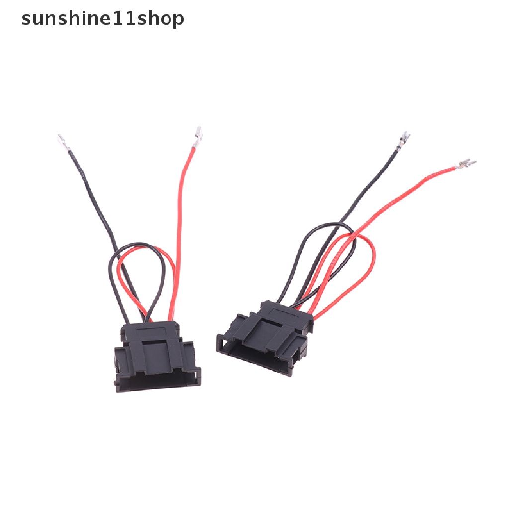 Sho 2Pcs Speaker Mobil Kawat Harness Adaptor Kendaraan Untuk Golf Untuk Kursi Untuk VW Passat N