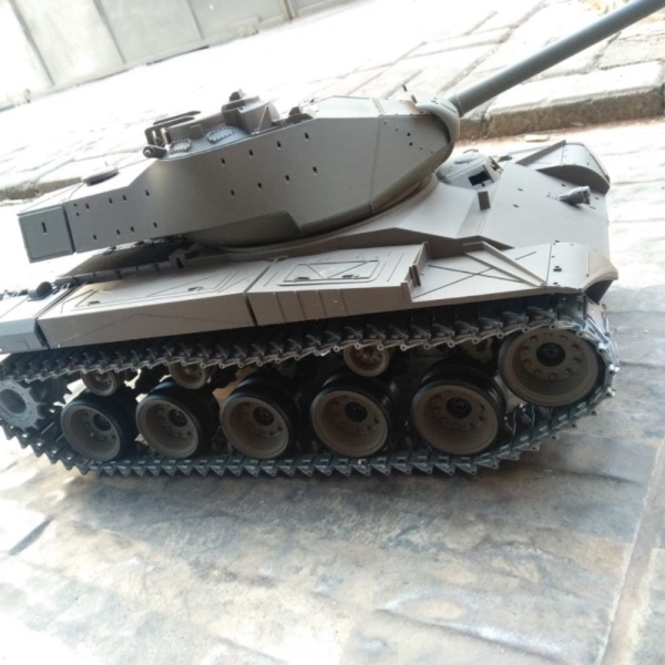 

Dijual Heng Long USM41A3 1:16 2.4ghz with Smoke metal track 3839-1 Murah