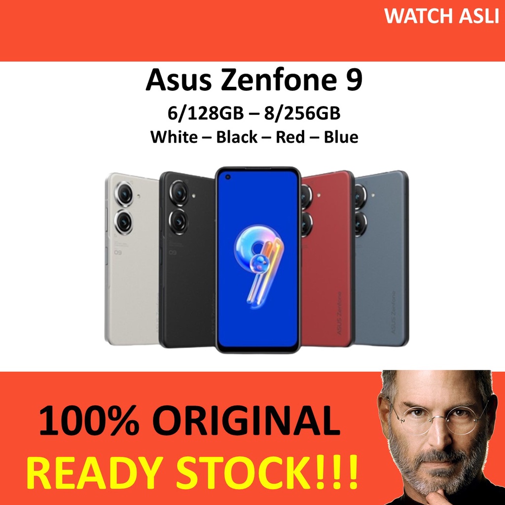 Asus Zenfone 9 6/128GB 8/256GB Garansi Resmi Indonesia Zenfone 6GB 8GB