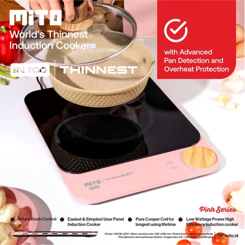 Kompor Listrik Induksi Induction Cooker IN100 Mito