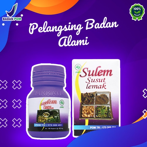 

Susut Lemak SULEM BPOM Isi 60 Kapsul - Obat Diet Herbal Dan Halal MUI