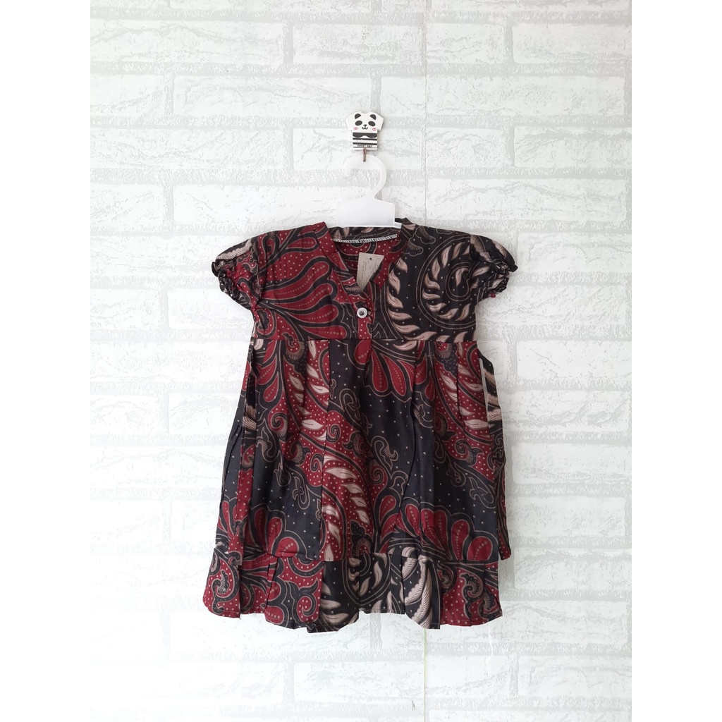 dress batik anak