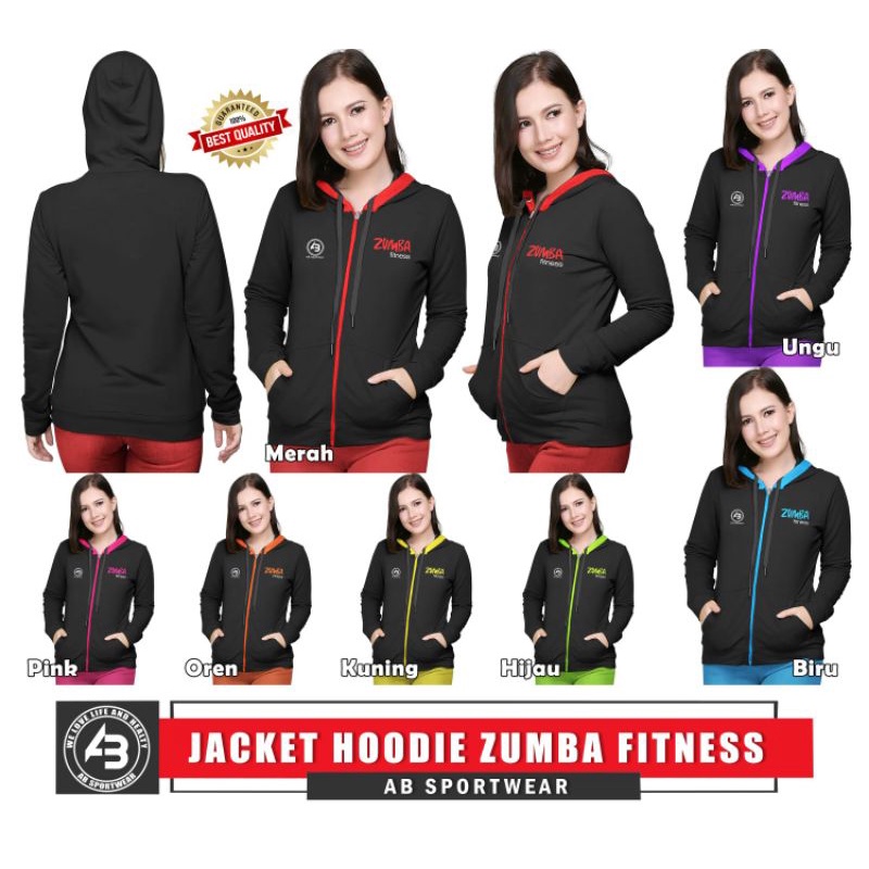 Jaket Hodie Zumba Fitnes AB Sportwear