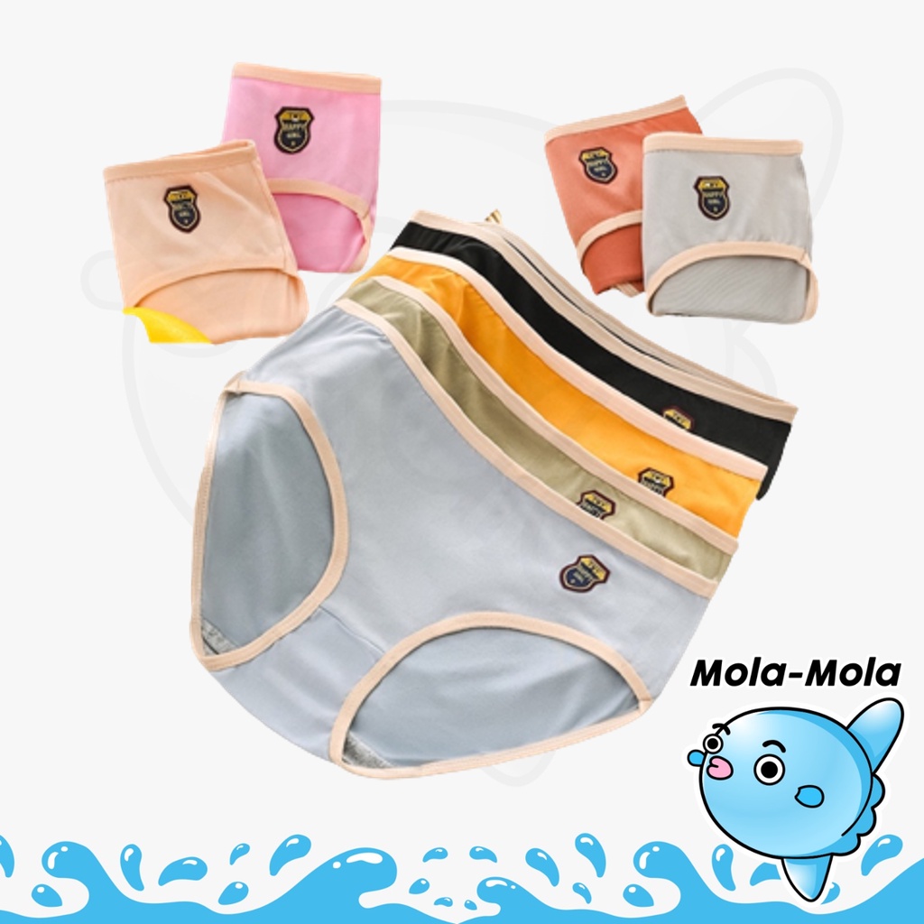 MOLAMOLA W249 Celana Dalam Fashion Wanita CD Wanita Bahan Katun Halus