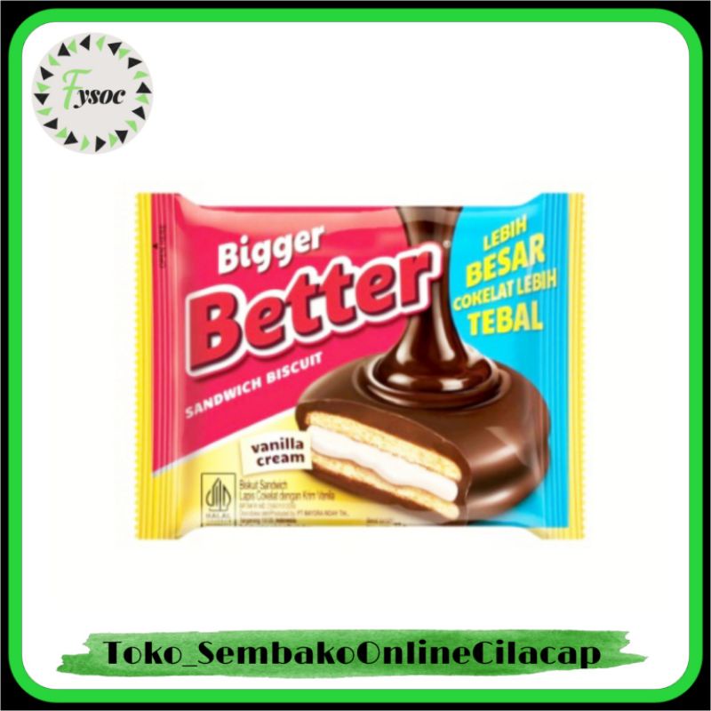 

BETTER BIGGER SANDWICH BISCUIT VANILA ( BELI 10 GRATIS 1 PCS )