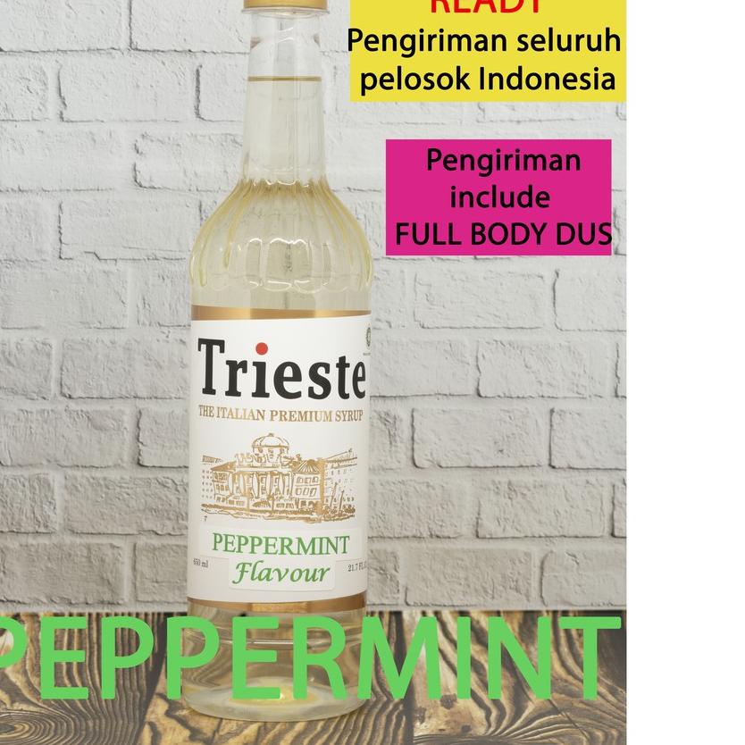 

☋ TRIESTE SYRUP PEPPERMINT ♞