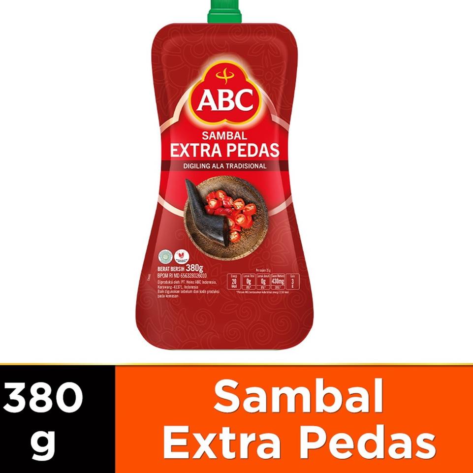 

F90 ABC Saus Sambal Extra Pedas 380 g TERBARU •