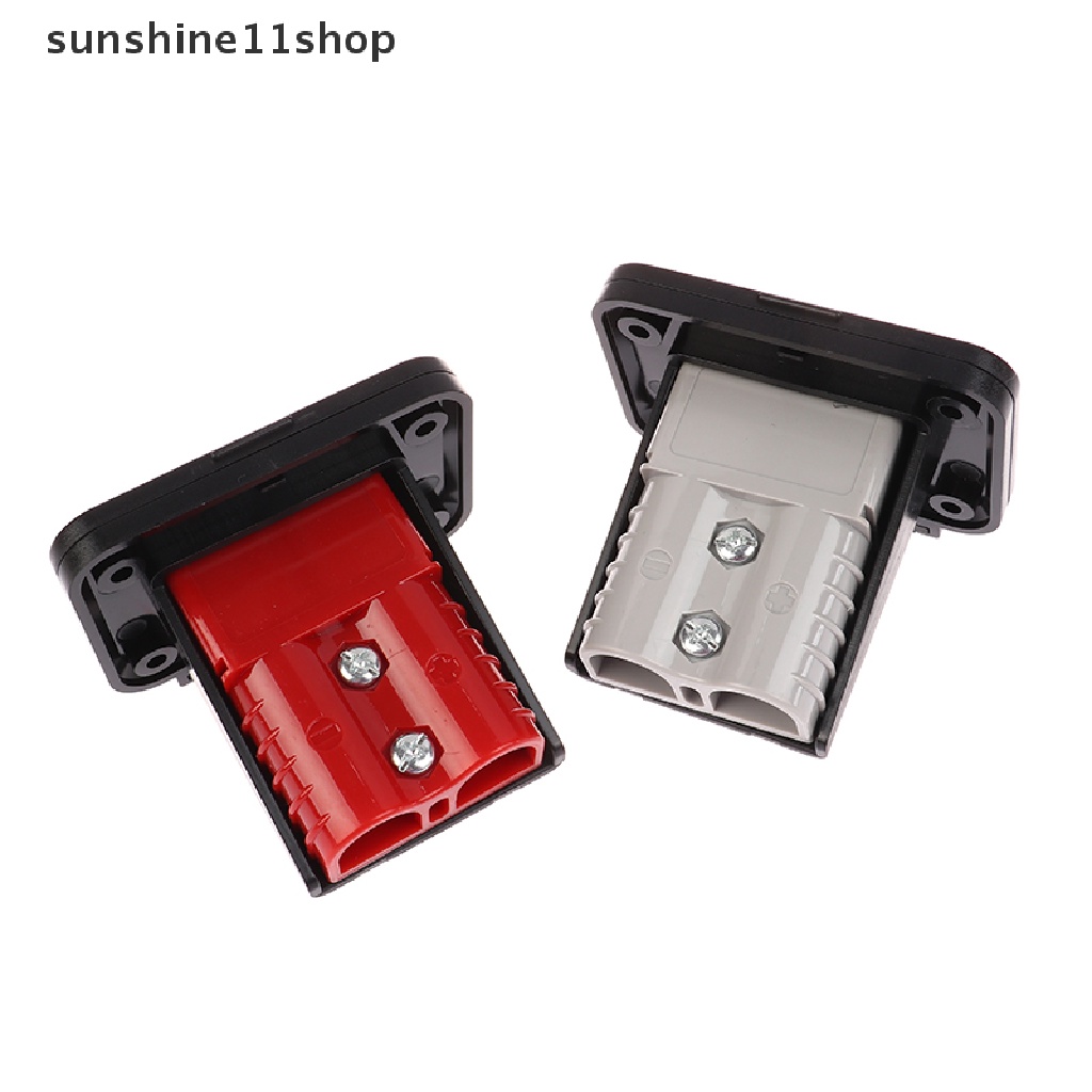 Sho 120A Kompatibel Dengan Anderson Plug Kit Flush Mount Panel Dengan Cover Untuk Caravan Connector Panel Mount Socket N