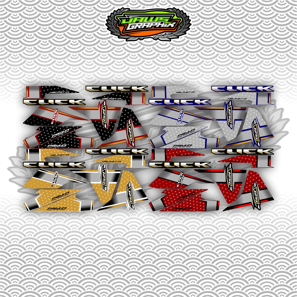 STRIPING CLICK 125i striping vario 125i (8) / STICKER CLICK 125i sticker vario 125i