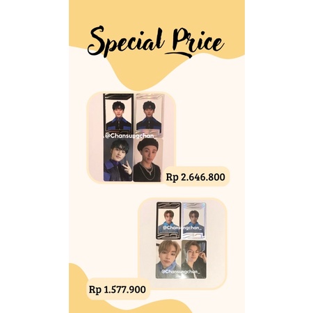 NCT SUC (Special Universe Card) PHOTOCARD Mark and Sungchan