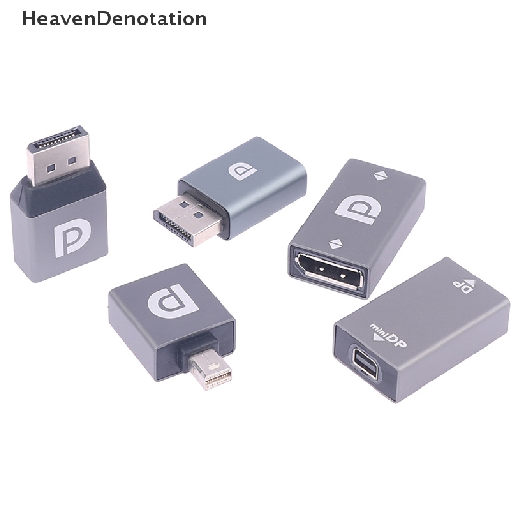 [HeavenDenotation] Adaptor Mini DP Konversi Pria Ke Wanita Untuk Proyektor Monitor Komputer Laptop HDV