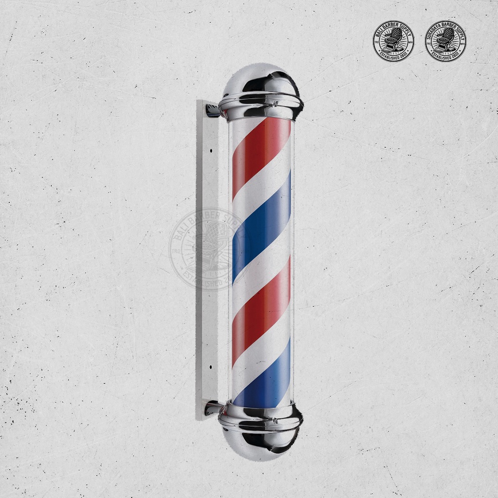 Lampu Barber Pole Lampu Barbershop Lampu Barber LED