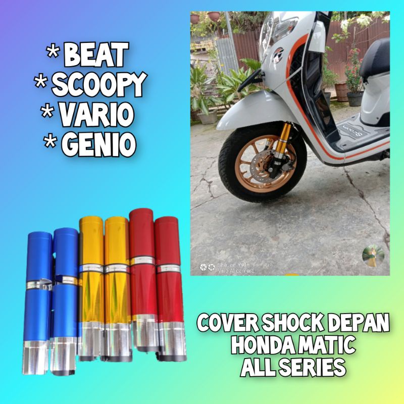 COVER SHOCK DEPAN HONDA SCOOPY