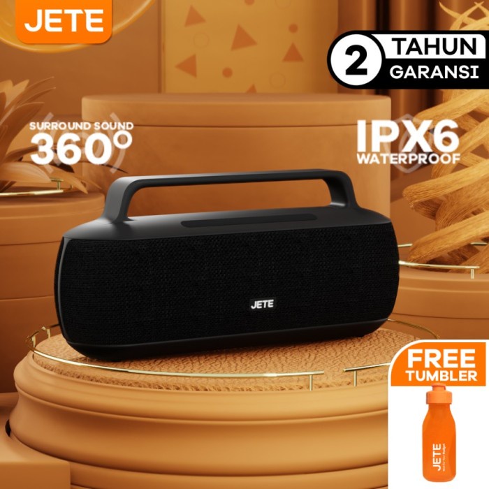JETE SPEAKER BLUETOOTH PORTABLE S8 - SURROUND SOUND DEEP BASS IPX6 ORIGINAL