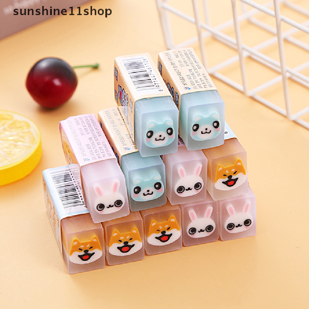 Sho Erasers for kids eraser stationary kawaii Alat Tulis Perlengkapan Alat Tulis Perlengkapan Sekolah Sekolah Sekolah N