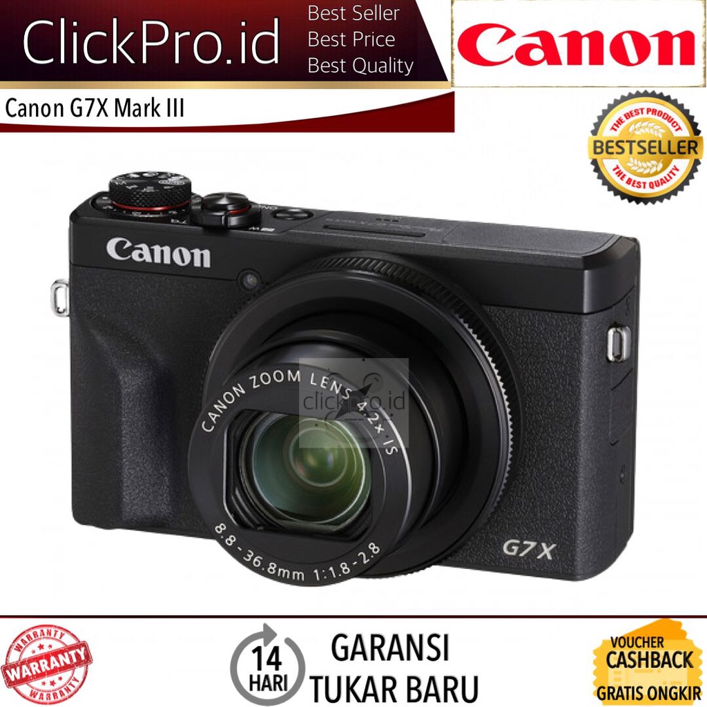 Canon PowerShot G7 X Mark III / Canon G7X Mark III / G7X III