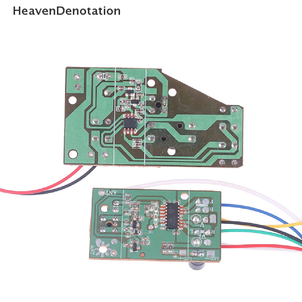 [HeavenDenotation] 5ch RC Remote Control Papan Pemancar Dan Receiver Sirkuit 27MHz HDV