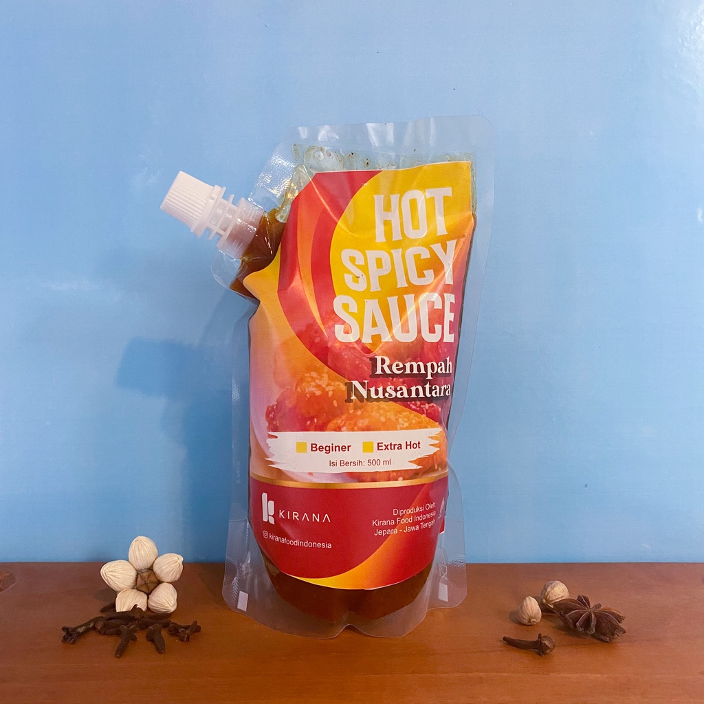 

KIRANA - Saus Super Pedas / Spicy Saus / Korean saus / Saus Fire Chicken / Saus Sambal 150 g