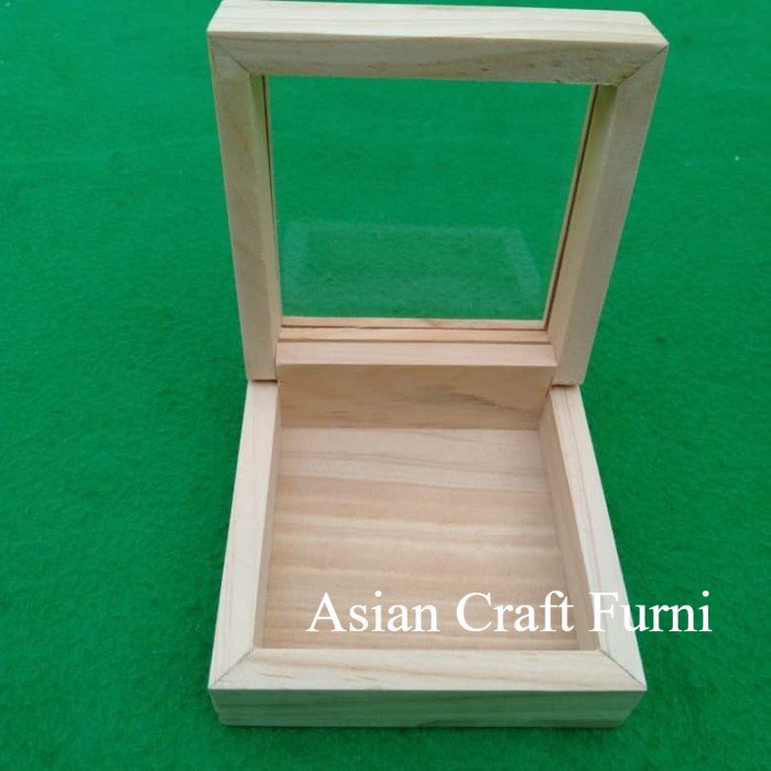 

kotak kayu akrilik 8x8x5cm Termurahhh!!! ACF7878