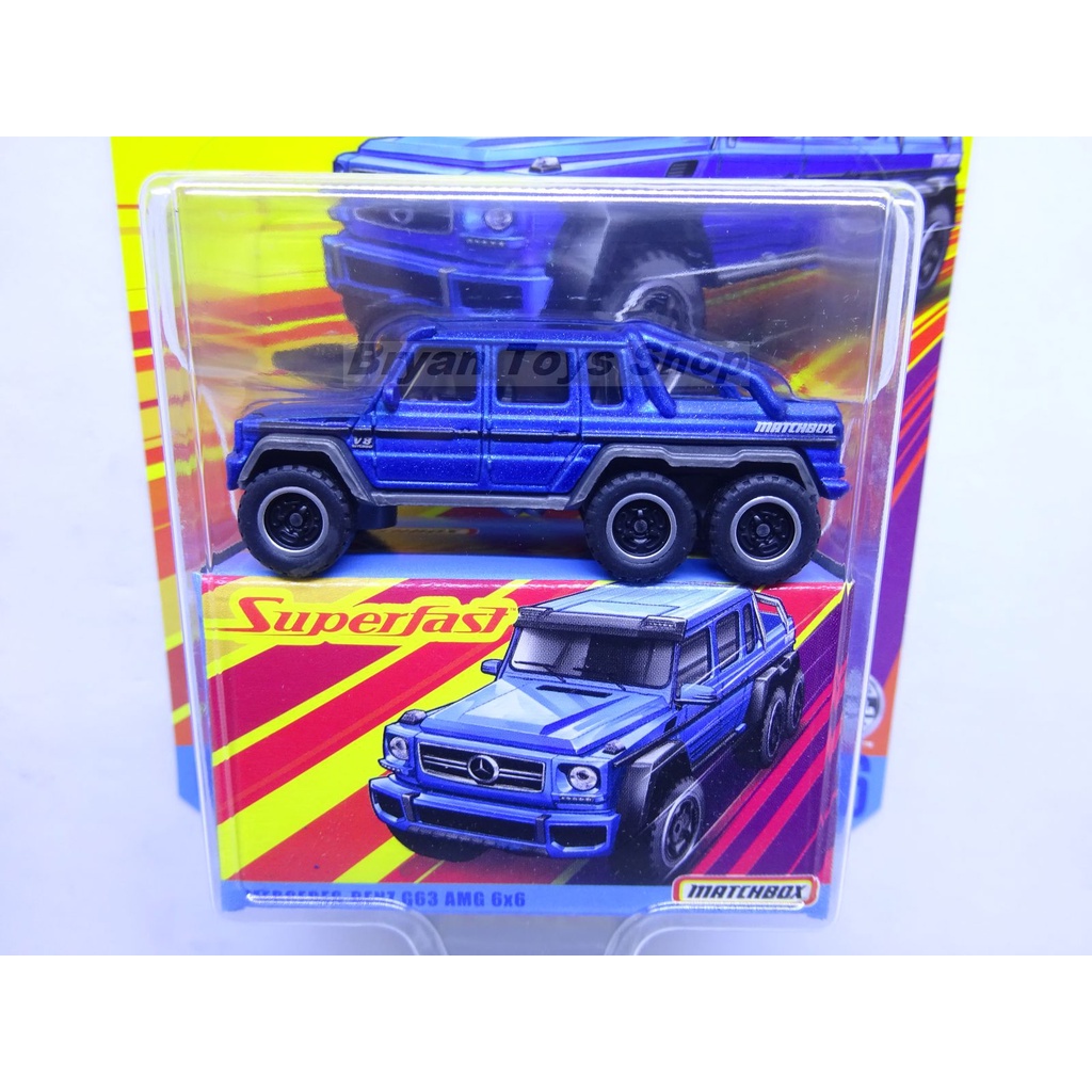 Matchbox Superfast Mercedes-Benz AMG 6 x 6 Biru