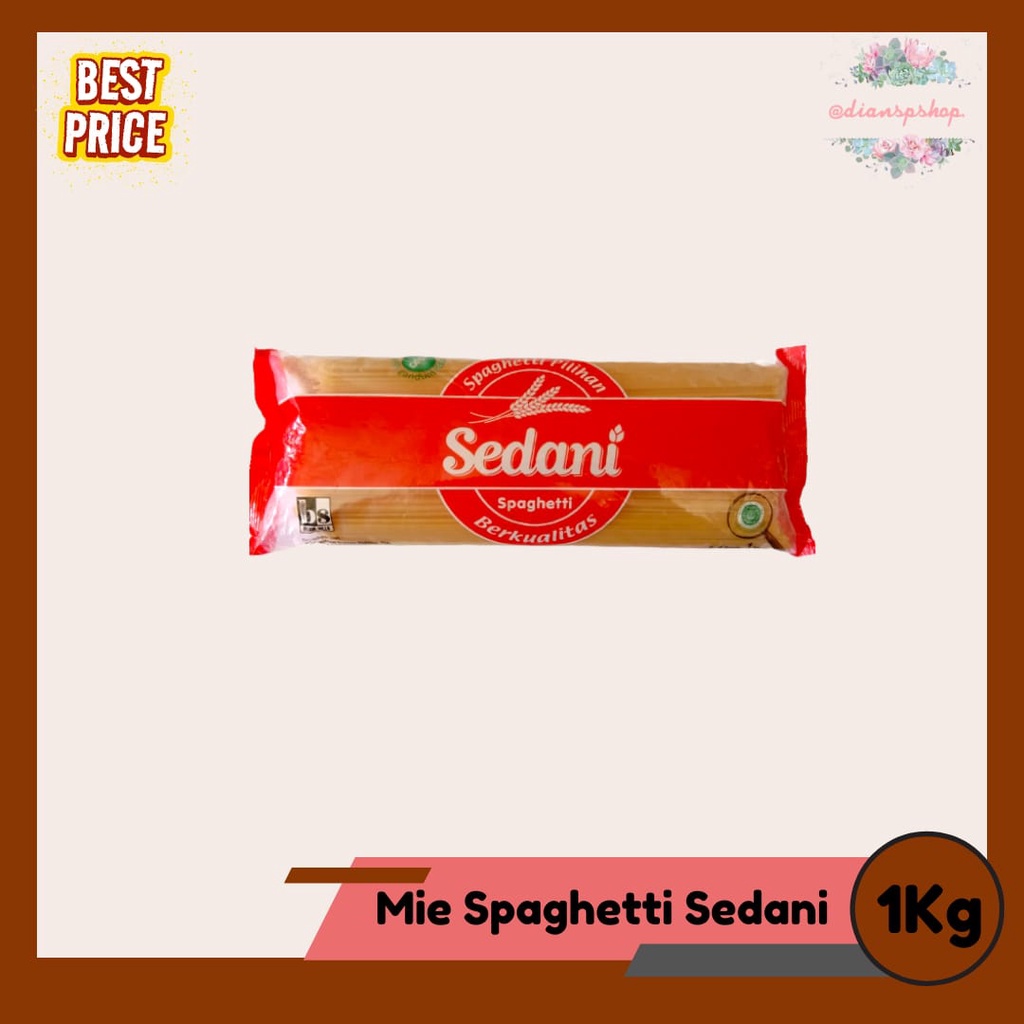 

Mie Spaghetti Sedani 1kg Mi Spagheti Murah || dianspshop