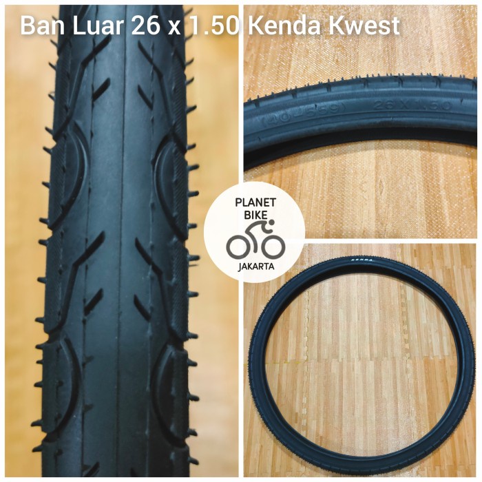 Ban Ban Luar Sepeda 26 X 1.50 Kenda Kwest