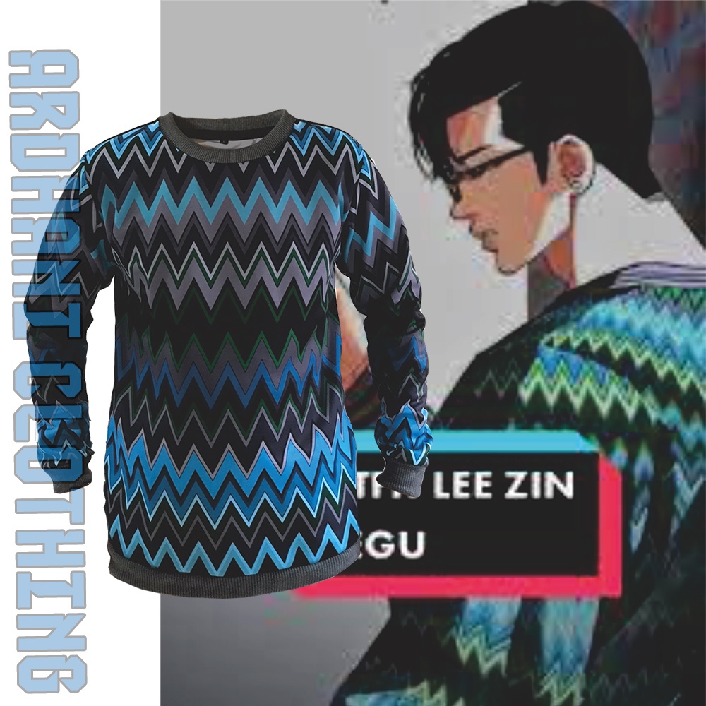 SWEATER CREWNECK COSPLAY ZIN LEE/JAKET SWEATER KARAKTER LEE ZIN
