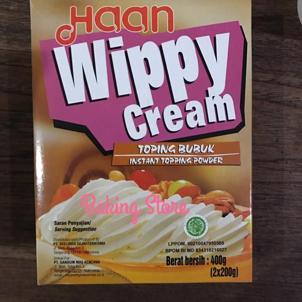 

✤ Haan Wippy Cream - Whipped Cream 400gr ☟