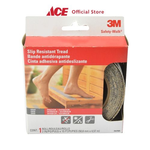 

Terlaris Ace - 3M Safety Walk Medium Grit 5 Cmx4.5 Mtr - Abu-Abu