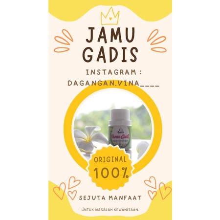 

Jamu gadis mandalika