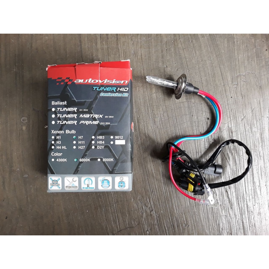 BULB HID HB3 5500K / 35W AUTOVISION