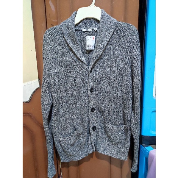 CARDIGAN UNIQLO GREY / ABU ABU