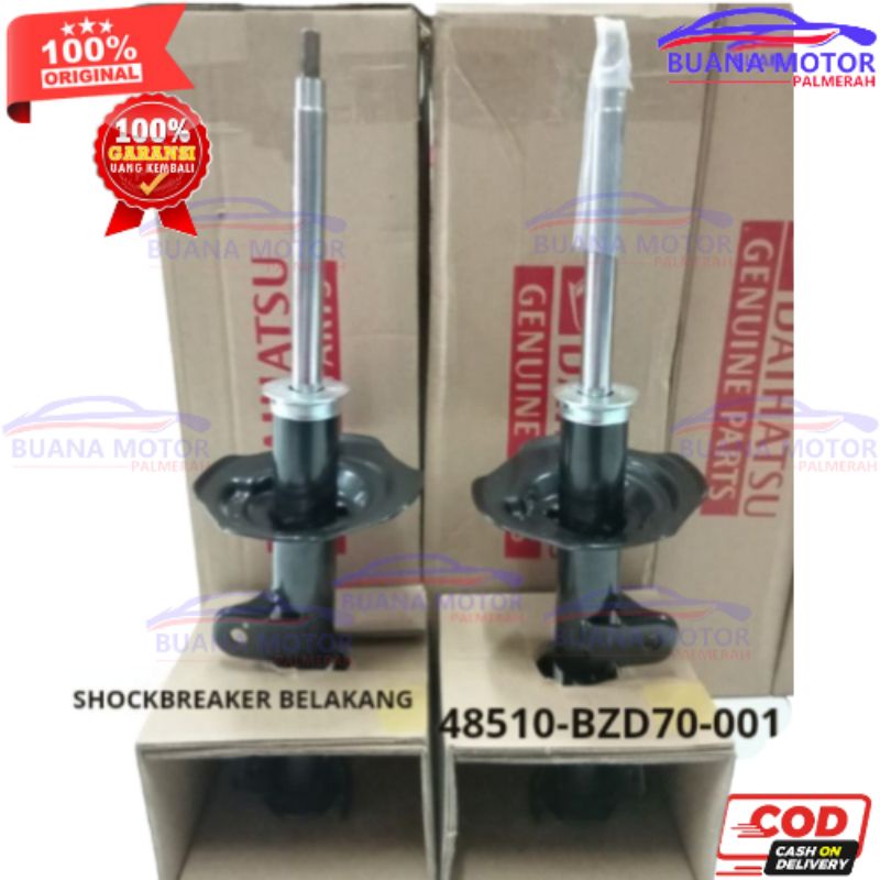 Shock Depan New Avanza 2012 Up Original 48510-BZD70-001/48520-BZA20 Set Shock Kiri Kanan