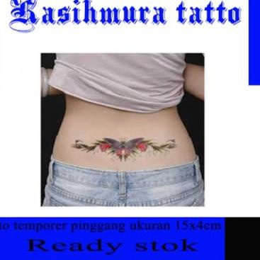 Harga Sekarang TATO TEMPORER TATTO TEMPORER PINGGANG BELAKANG BESAR