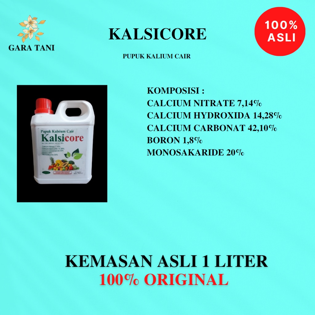 KALSICORE ISI 1 LITER // PUPUK KALSIUM CAIR