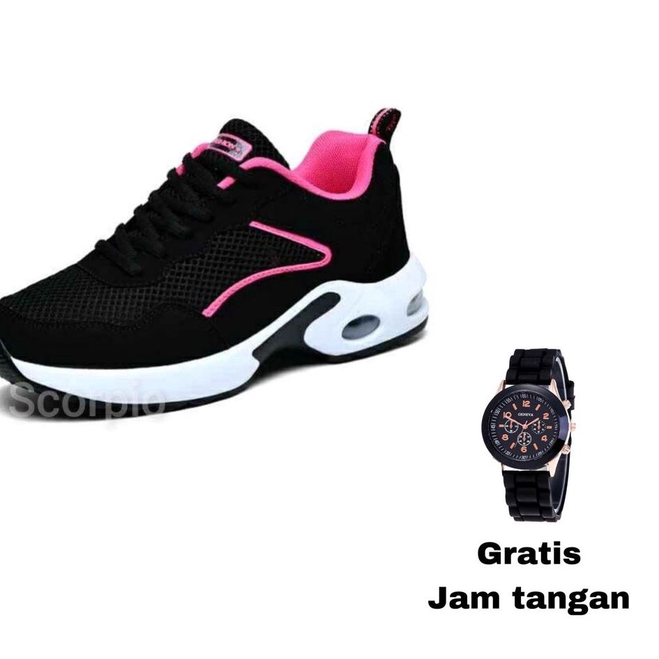 12.12 MALL 034S SEPATU SNEAKERS WANITA CEWEK CEWE SEKOLAH SPORT OLAHRAGA LARI TERBARU buruan