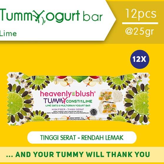 

♥ Yogurt Heavenly Blush Tummy Bar Lime [12 Pcs x 25Gr] ☟