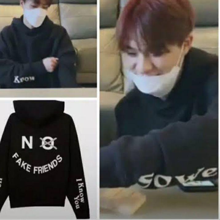 ☄ Jaket Hoodie Jumper NCT NO FAKE FRIENDS FREE FOTO NCT ◌