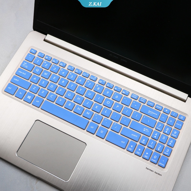 Silicone keyboard cover Kulit keyboard Laptop Asus nx580 yx570zd 15.6 &quot;Sarung keyboard Anti Debu [ZK]