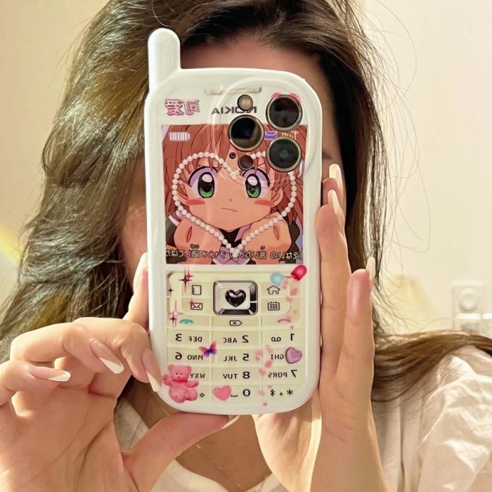 

Lanyard Nokia Anime Phone Soft Case Casing Iphone X Xr Xs 11 12 13 Pro Max