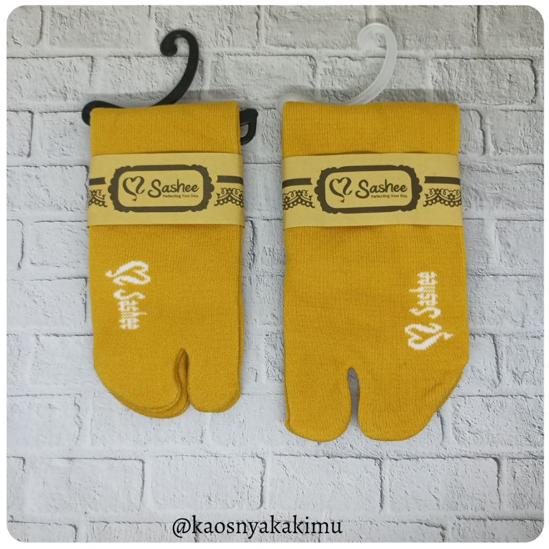 Kaos Kaki Sashee Jempol Polos Anak Warna Hijab All Size