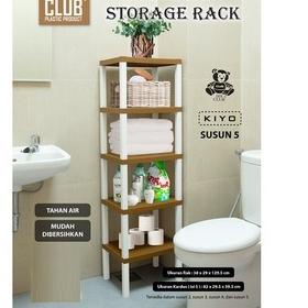 ➸ CLUB KIYORA RAK SERBAGUNA PLASTIK/ RAK POT BUNGA / RAK SEPATU / RAK DAPUR / RAK MULTIFUNGSI/ RAK K